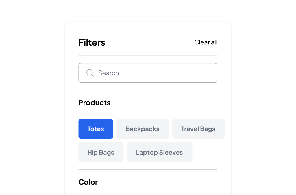Category Filter